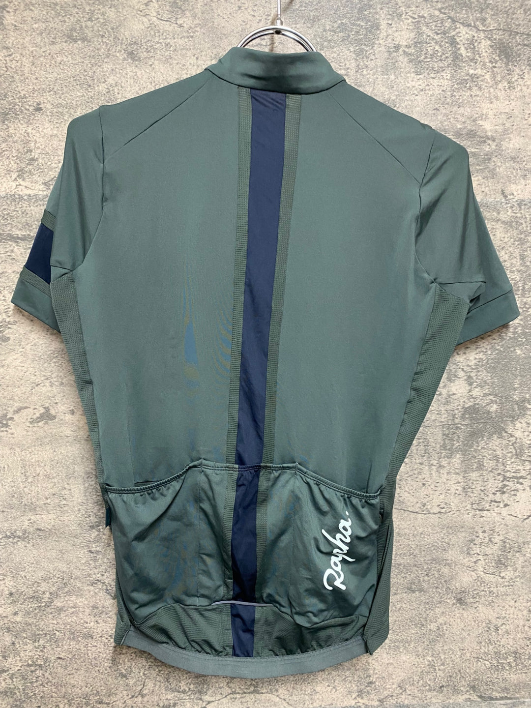 KP548 ラファ Rapha SOUPLESSE JERSEY ll 半袖 サイクルジャージ 緑 M