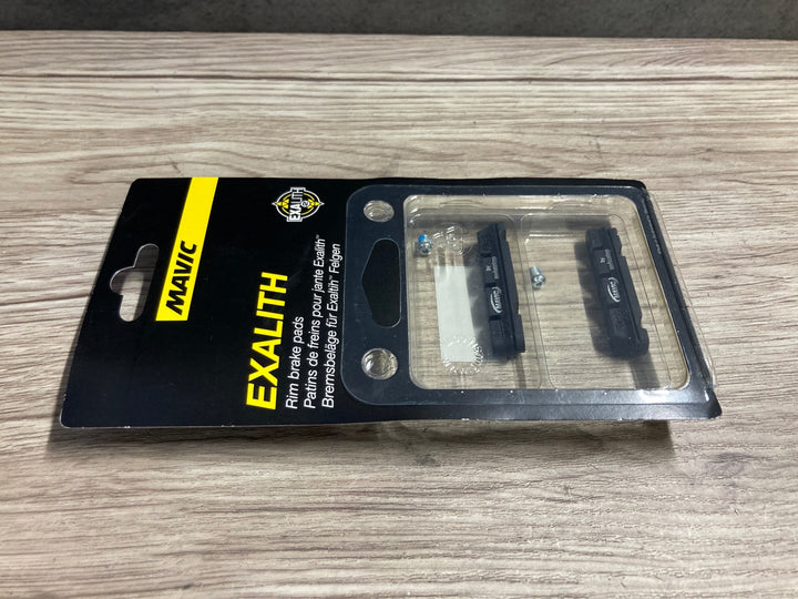 JS001 マヴィック MAVIC EXALITH Rim Brake Pads ブレーキシュー 前後セット 未使用