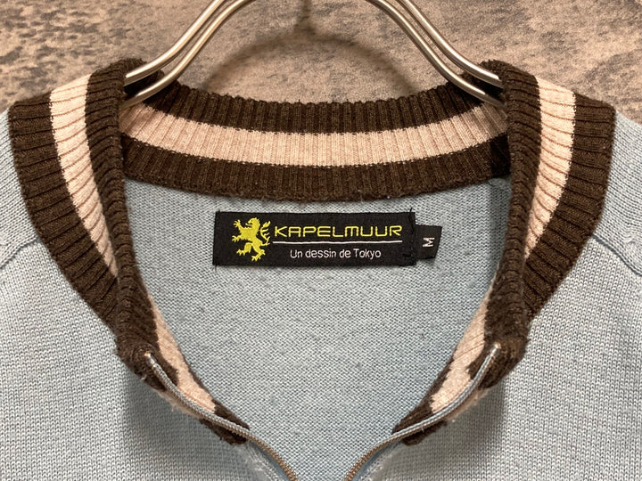 KK795 カペルミュール KAPELMUUR ウール 半袖 サイクルジャージ 水色 M