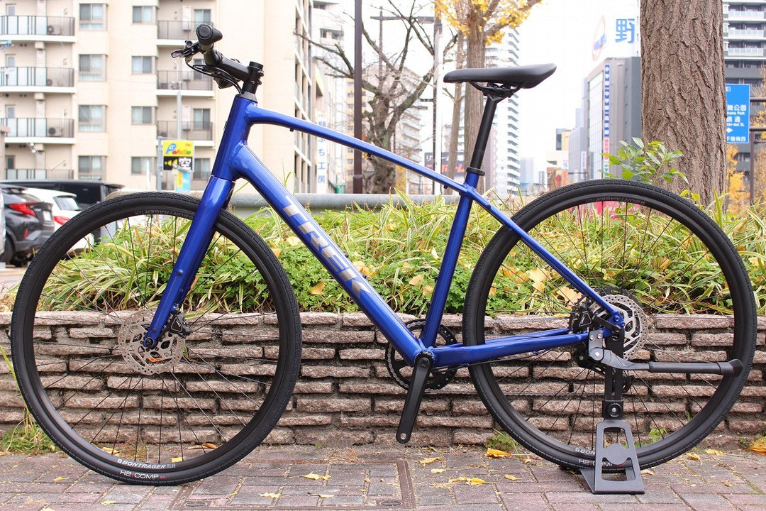 TREK FX3 Disc Gen 3 わせ 2023クロスバイク (Lサイズ, 青)