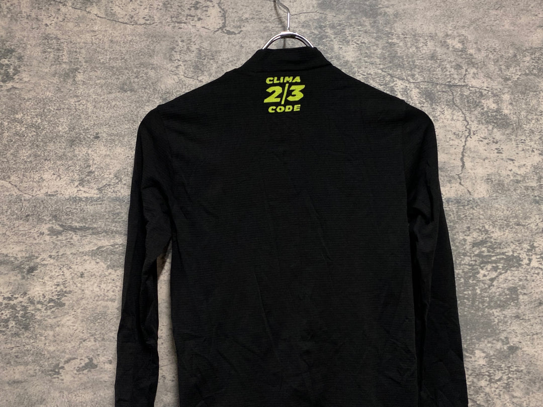 JW775 アソス assos Skin layer 長袖 ベースレイヤー 黒 XS/S