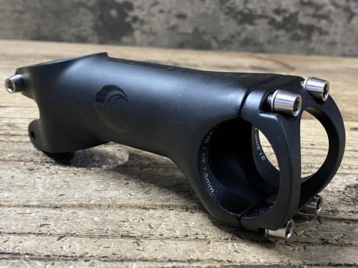 KD169 ワンバイエス OnebyESU アルミ スージーステム 黒 Φ31.8 OS 90mm 77°