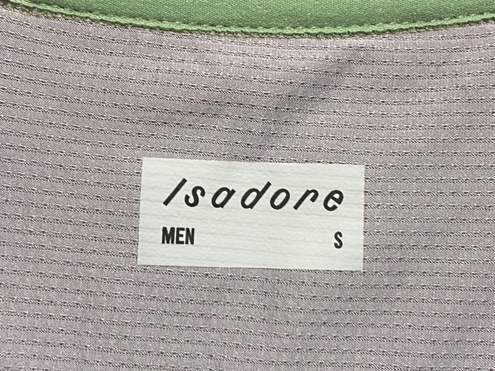 KS228 イザドア Isadore Signature Merino Tech Jersey 半袖 サイクルジャージ 緑 S