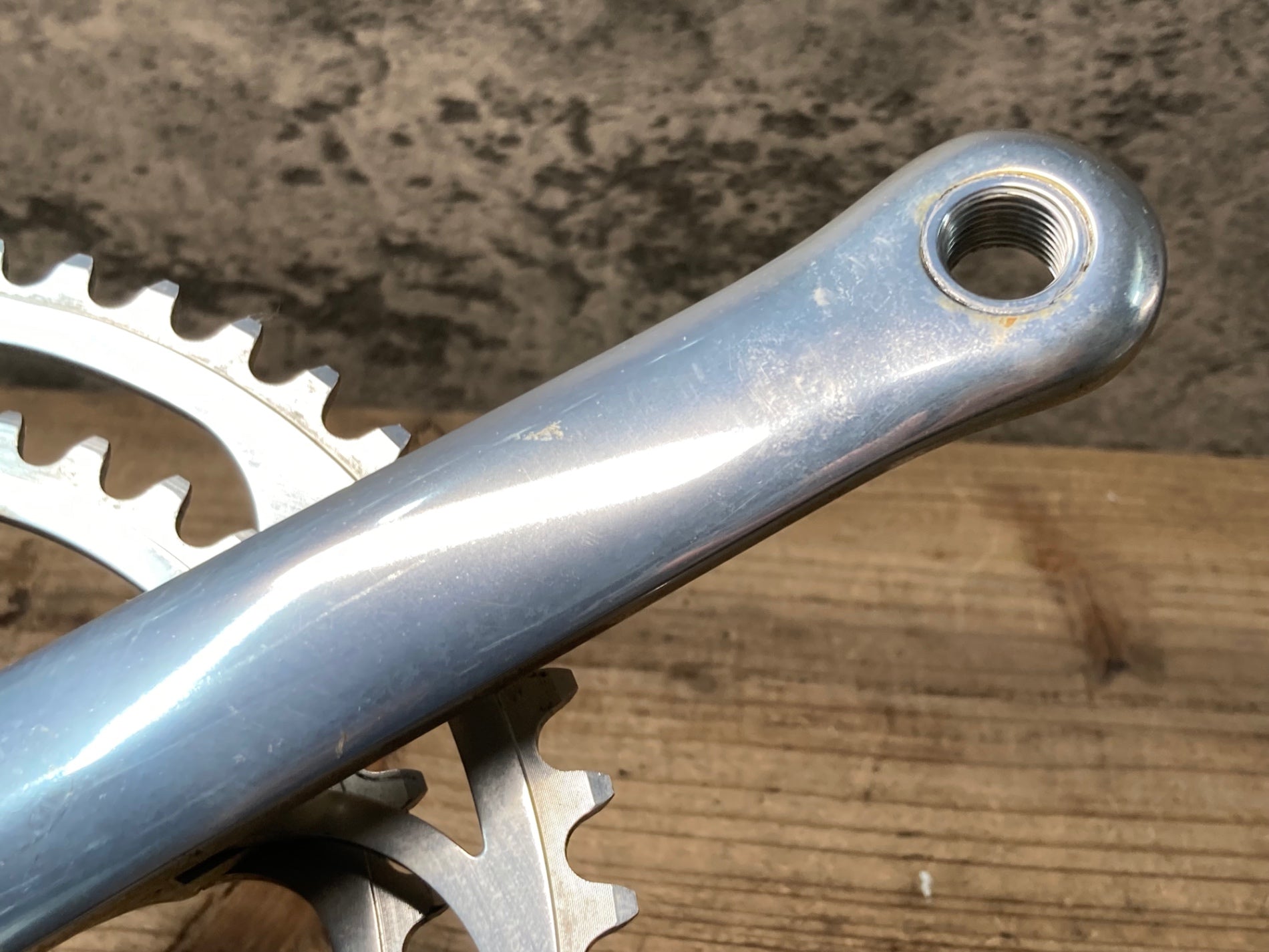 JH868 カンパニョ―ロ CAMPAGNOLO レコード RECORD クランクセット 52