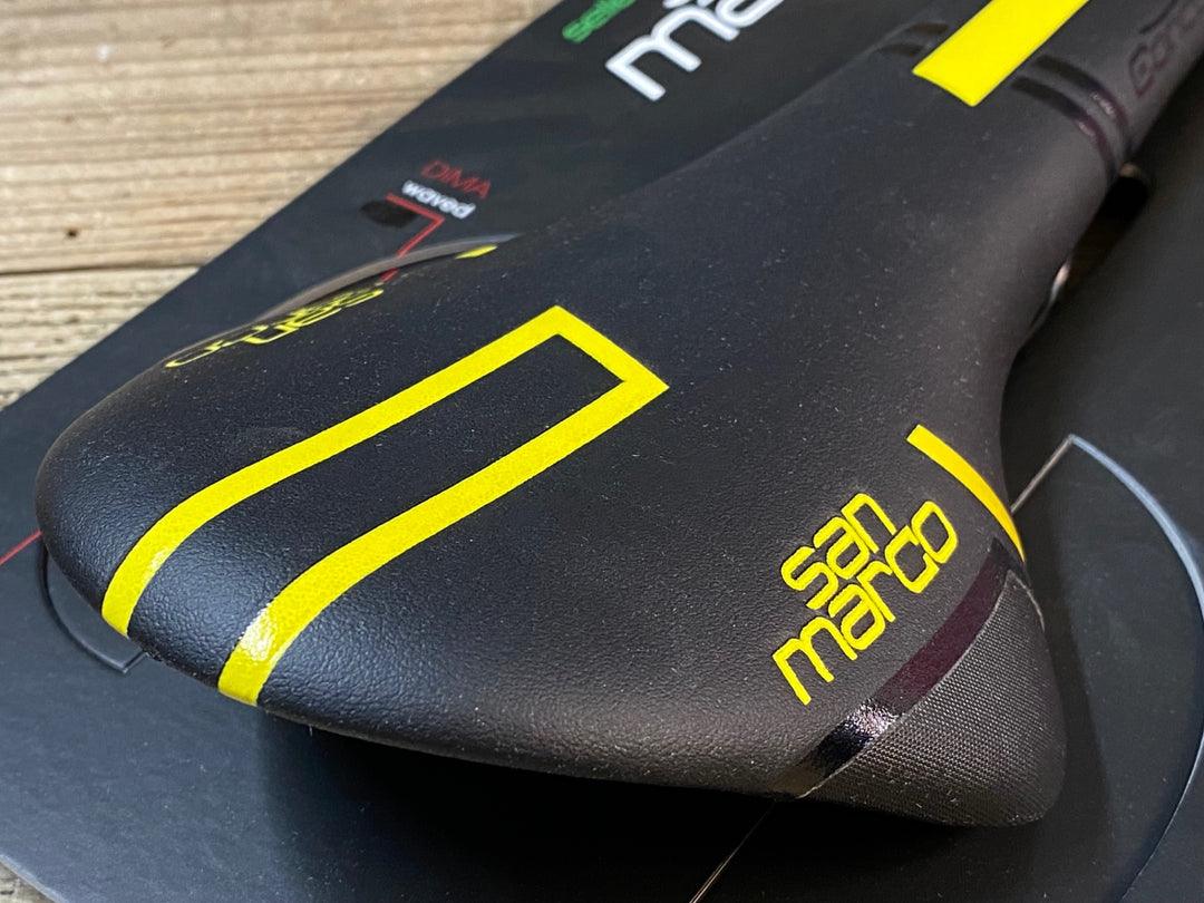 JR311 san marco CONCOR RACiNG サドル NARROW XSiLiTE レール 黒黄