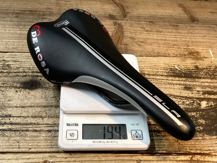 JV872 セライタリア selle italia SLR DE ROSA サドル 黒 132mm MANGANESE