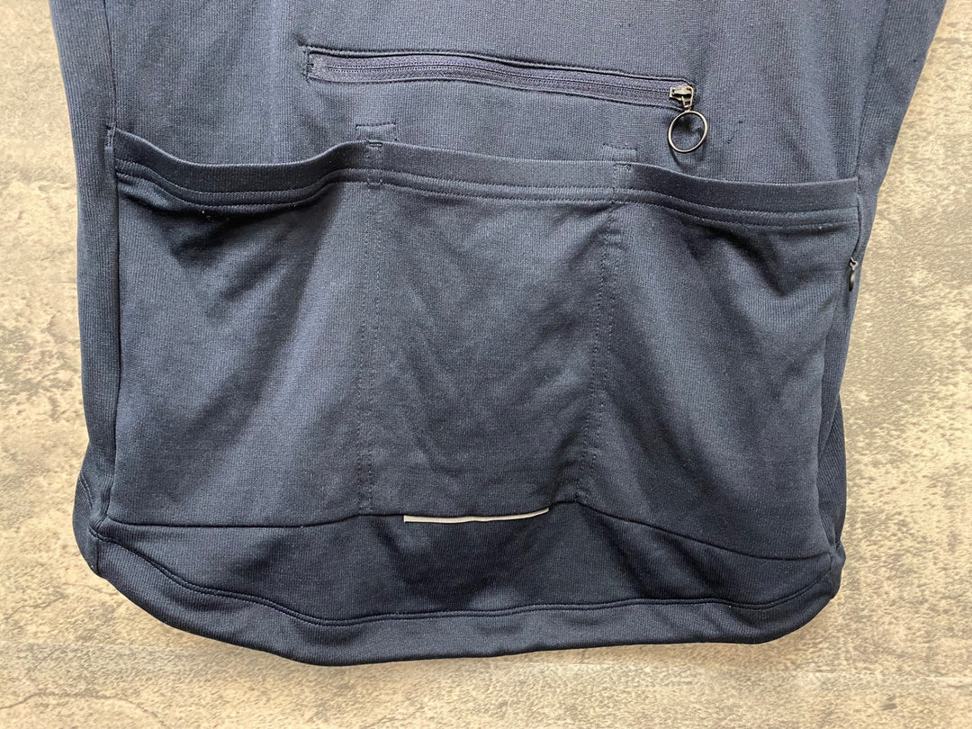 JH046 ラファ Rapha BREVET JERSEY Ⅱ 半袖 サイクルジャージ 紺 ピンク