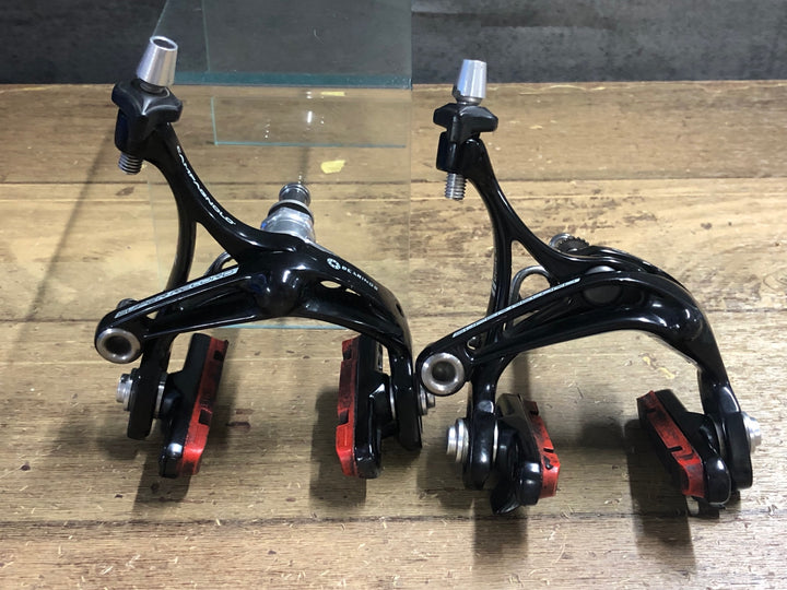 JX538 カンパニョーロ CAMPAGNOLO スーパーレコード SUPER RECORD BR9-SR スケルトン キャリパー ブレーキ 前後セット