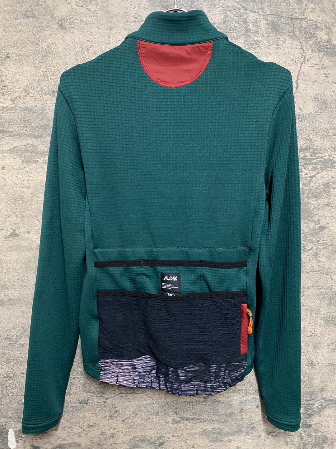 KS236 カフェドシクリステ cafe du cycliste LORENNE 長袖 サイクルジャージ 緑 S