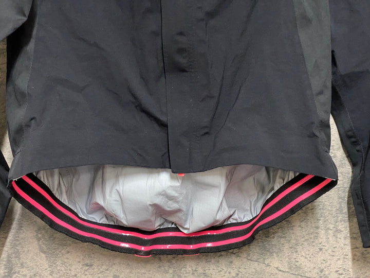 JQ386 ラファ Rapha WOMENS SOUPLESSE RAIN SHELL JACKET 長袖 サイクルジャケット レインジャケット 黒 レディース XS