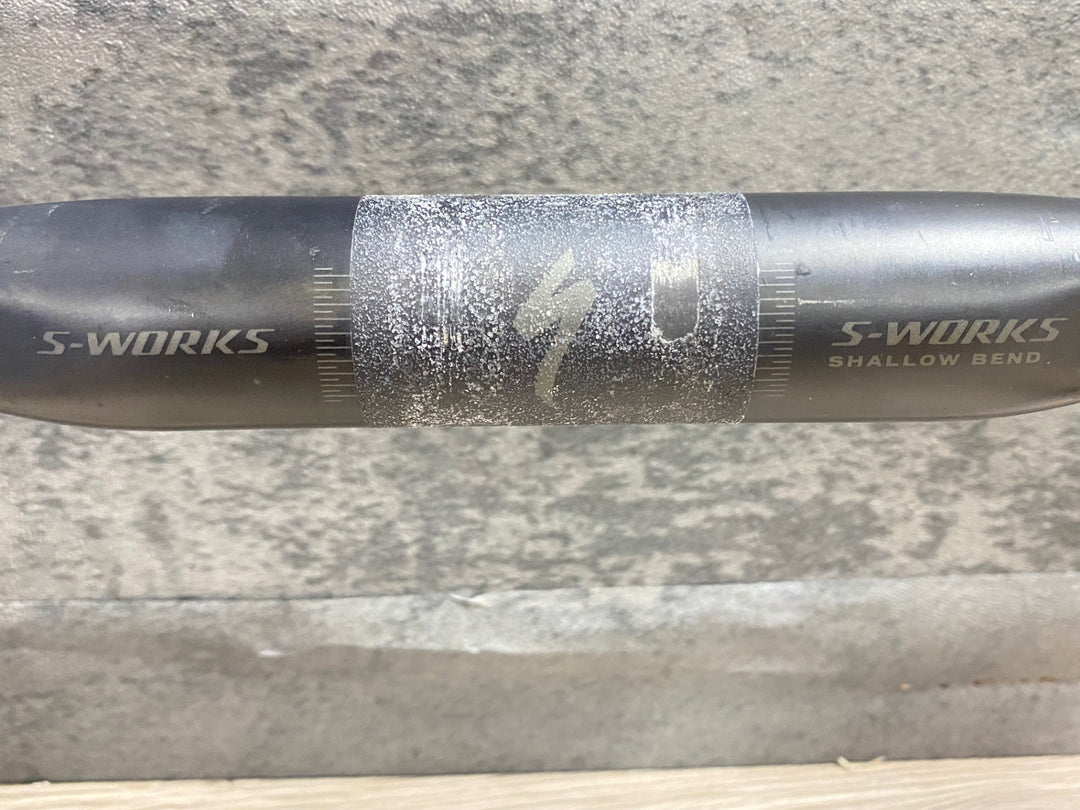 KI279 スペシャライズド SPECIALIZED S-WORKS SHALLOW BEND カーボン ドロップハンドル エンドC-C400mm Φ31.8