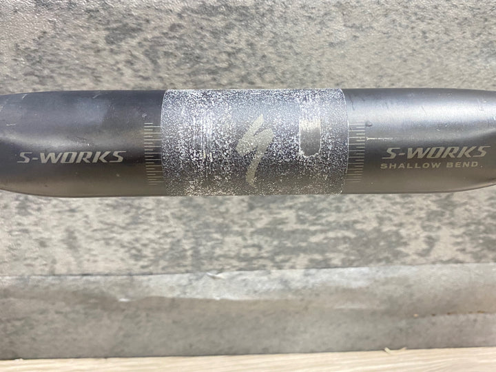 KI279 スペシャライズド SPECIALIZED S-WORKS SHALLOW BEND カーボン ドロップハンドル エンドC-C400mm Φ31.8