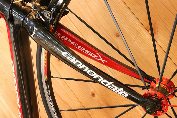 キャノンデール CANNONDALE スーパーシックス SUPERSIX HI-MOD 2010年モデル 54サイズ シマノ 105 5800 11S カーボン ロードバイク 【芦屋店】