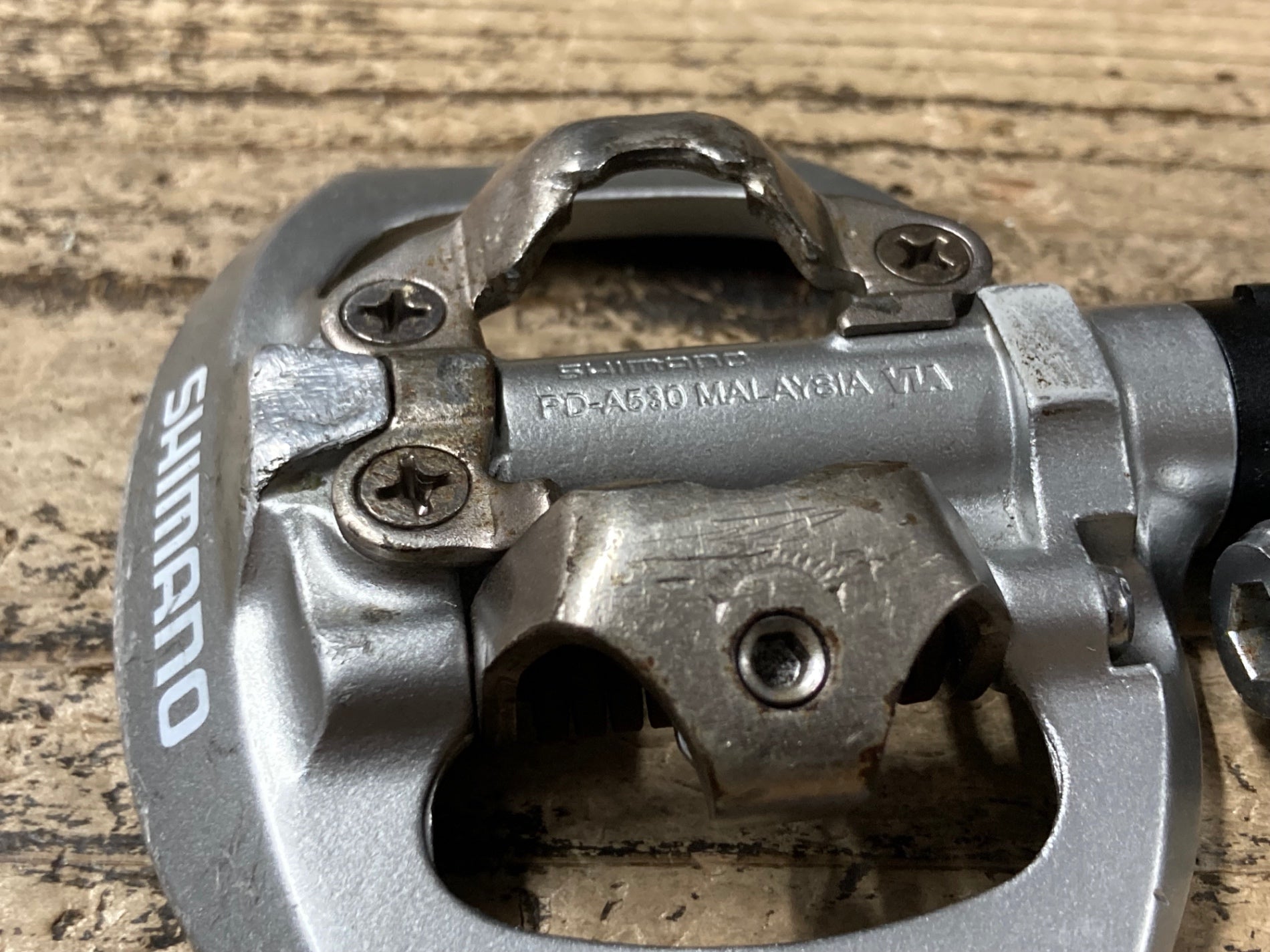 JT828 シマノ SHIMANO PD-A530 ビンディングペダル SPD ※傷スレサビ
