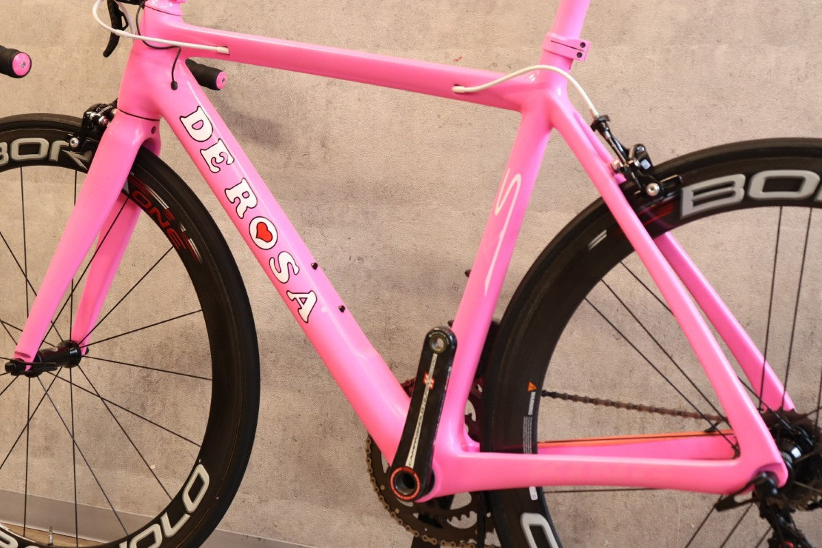 デローザ DE ROSA キング KING RS ACTION 2014 カンパニョーロ スーパーレコード EPS 11S BORA ONE 50  TU カーボン ロードバイク 【さいたま浦和店】