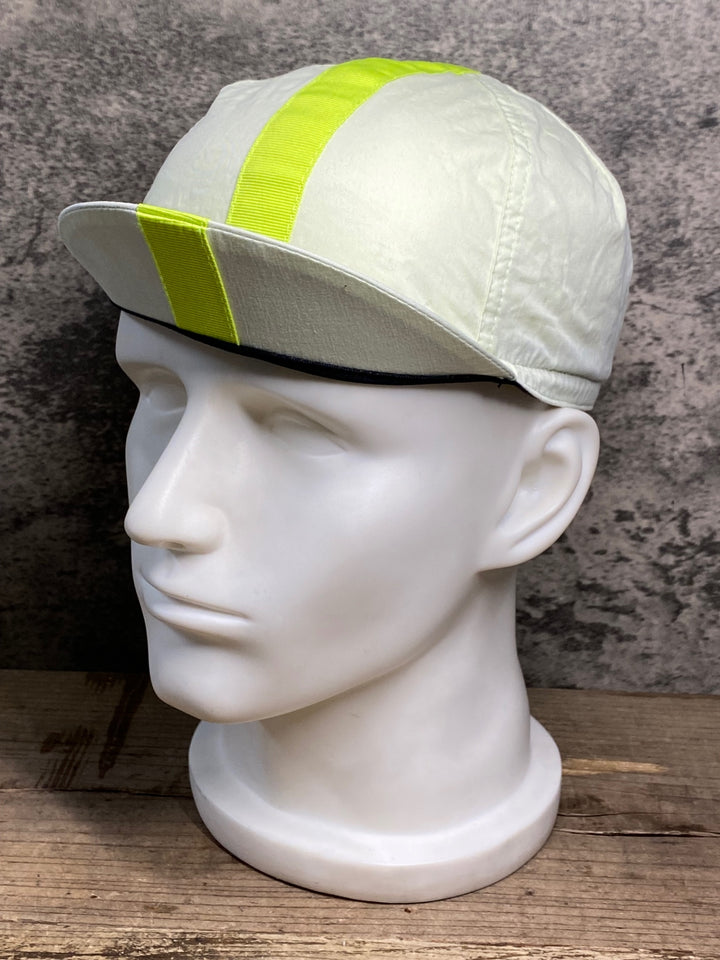 JH260 ラファ Rapha CAP サイクルキャップ 黄緑 M-L