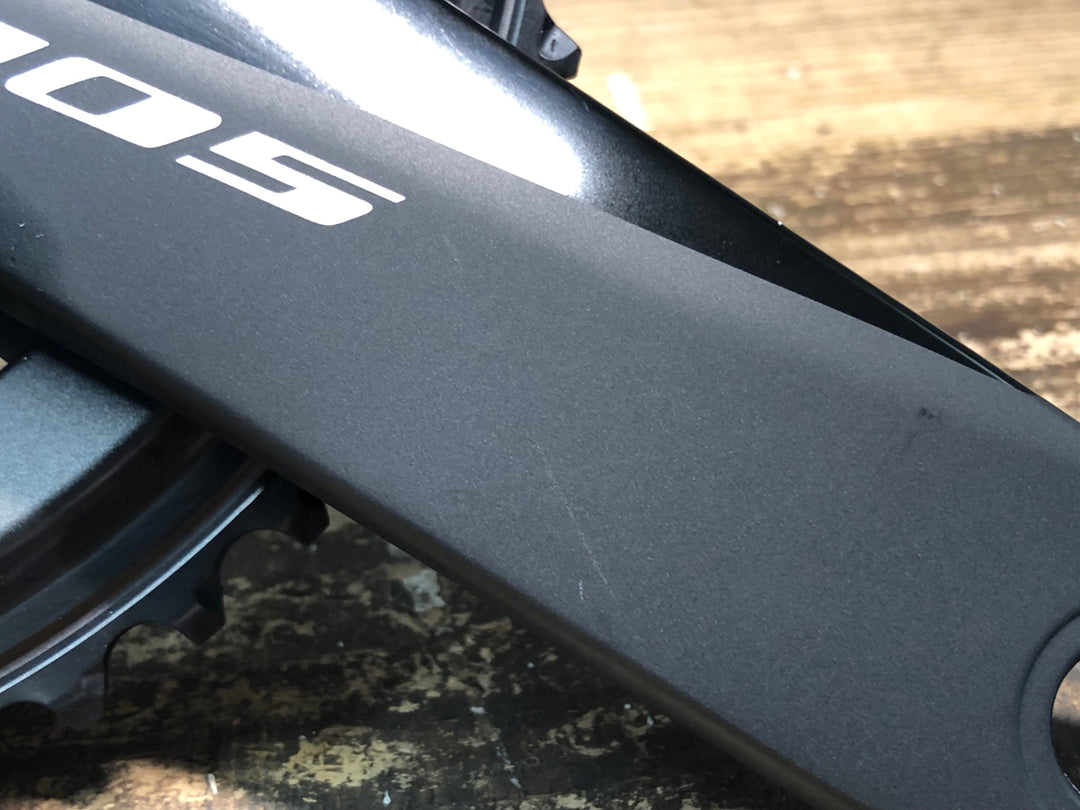 JR626 シマノ SHIMANO 105 FC-R7000 クランクセット 黒 50/34T 165mm