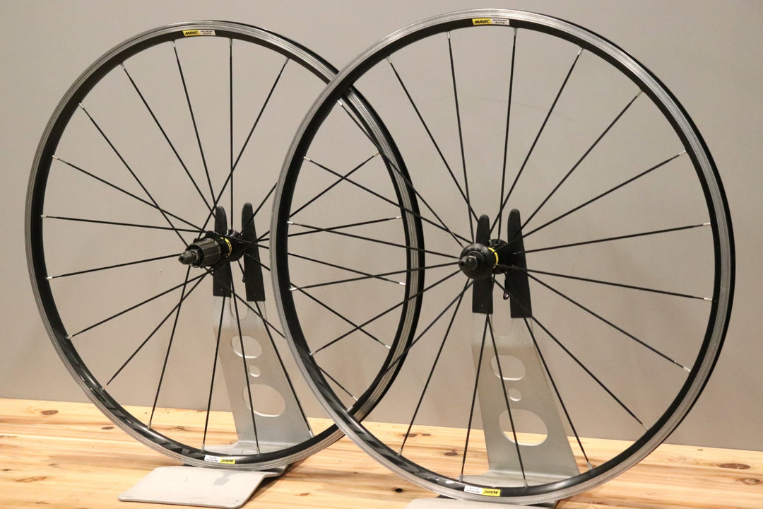 マヴィック MAVIC アクシウム エリート AKSIUM ELITE アルミ クリンチャー ホイールセット シマノ11S/12S 17C 【仙台店】
