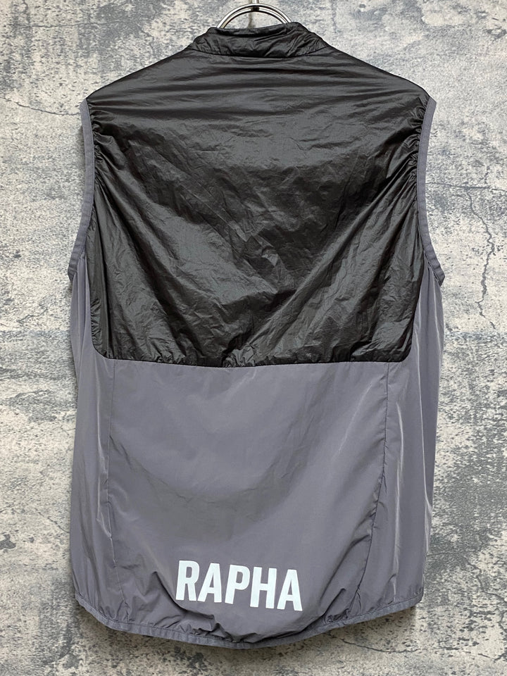 KG514 ラファ Rapha PRO TEAM INSULATED GILET ジレ サイクルベスト グレー M