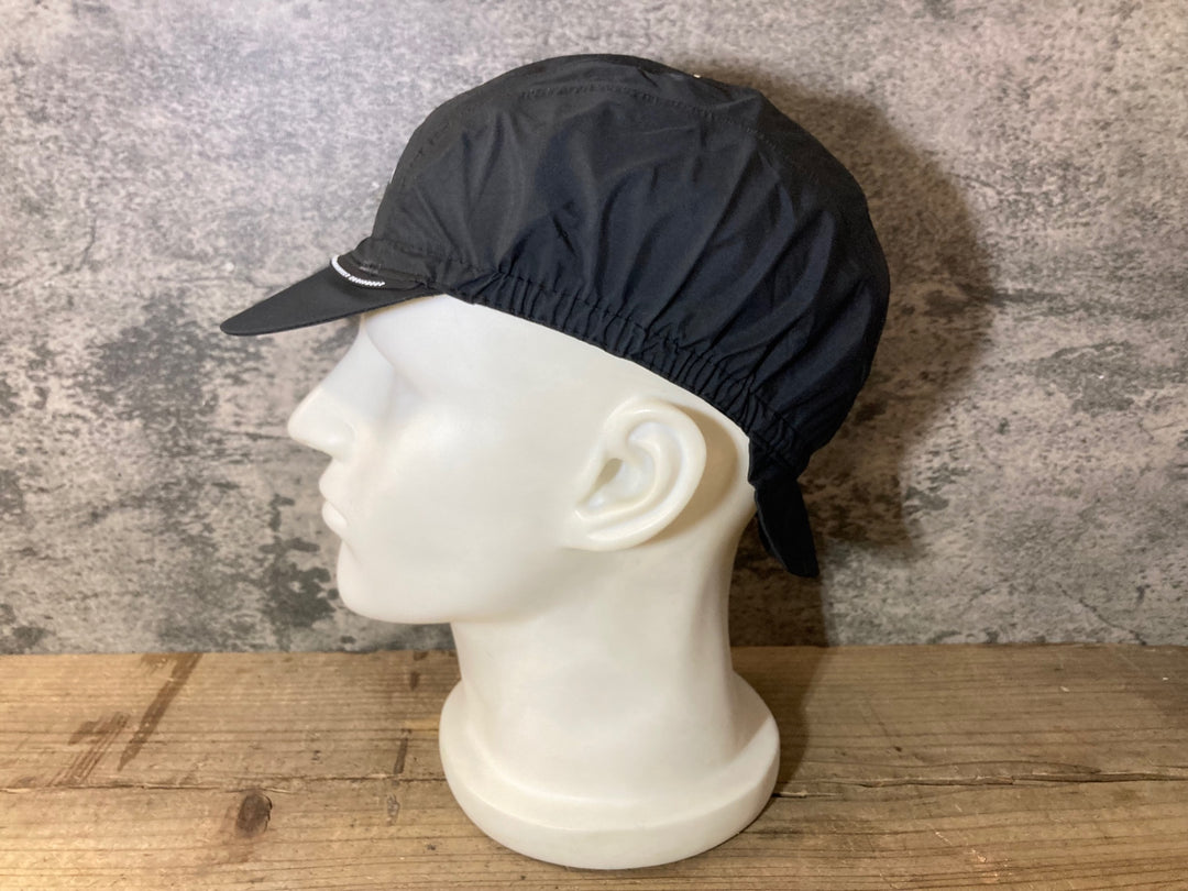 JQ729 Q36.5 RAIN CAP サイクルキャップ 黒 ワンサイズ