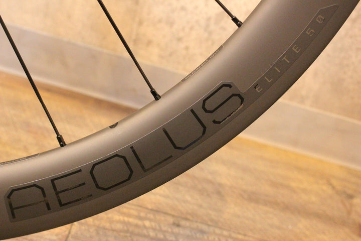 ボントレガー BONTRAGER アイオロス AEOLUS ELITE 50 DISC カーボン クリンチャー チューブレスレディ ホイールセット シマノ 11/12S 【名古屋店】