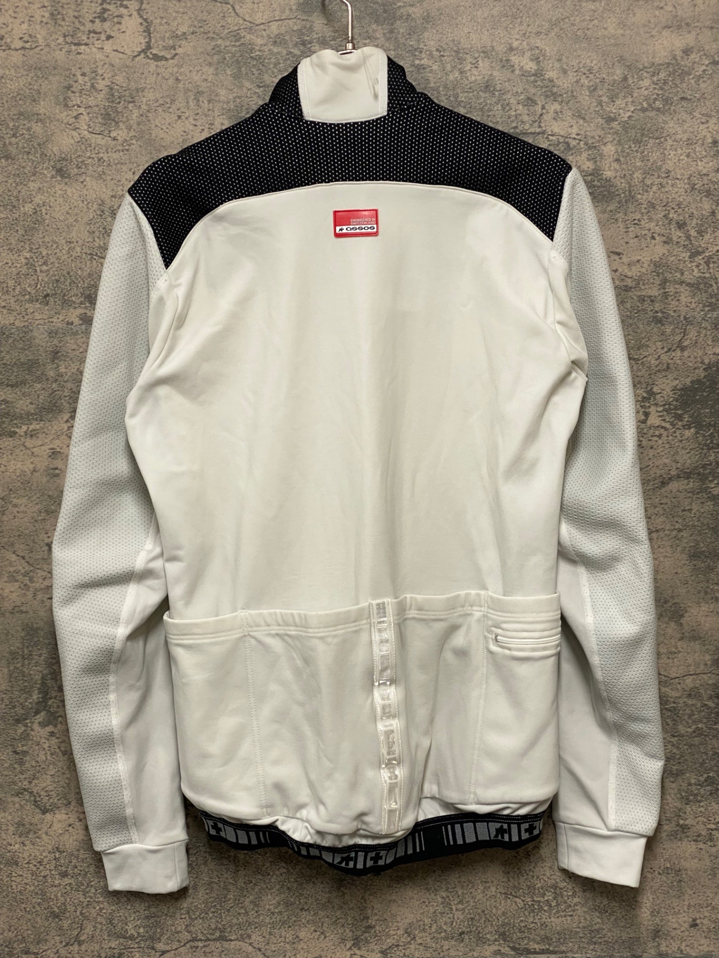 KG631 アソス assos AIRBLOCK 851 長袖 サイクルジャケット 白 M 裏