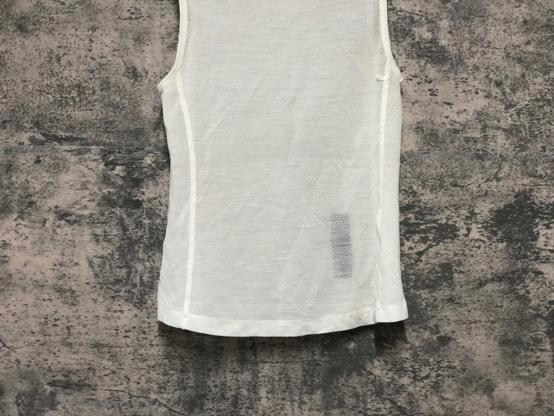 KL476 ラファ Rapha ノースリーブ ベースレイヤー 白 XXS