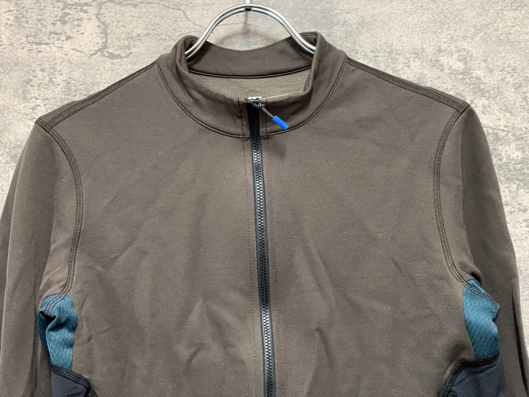 JT630 マープ MAAP TEAM FIT JERSEY 長袖 サイクルジャージ ブラウン L