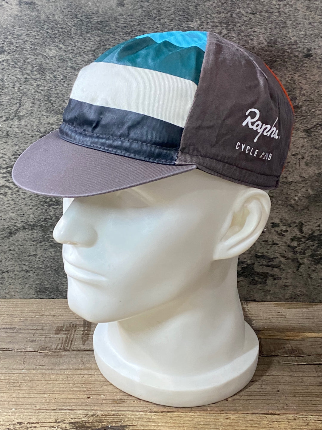 KA005 ラファ Rapha サイクルキャップ ブラウン 総柄 ワンサイズ