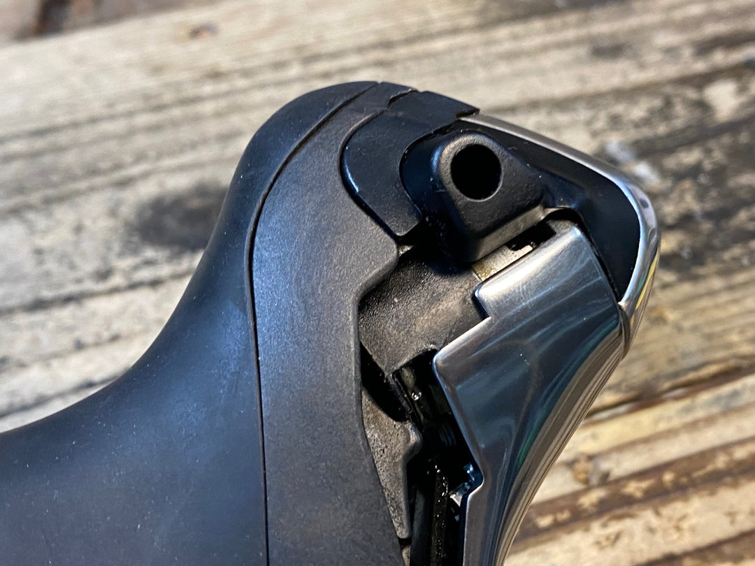 JO751 シマノ SHIMANO デュラエース DURA-ACE ST-7801 STIレバー 10S 左右セット ※変速滑り ジャンク