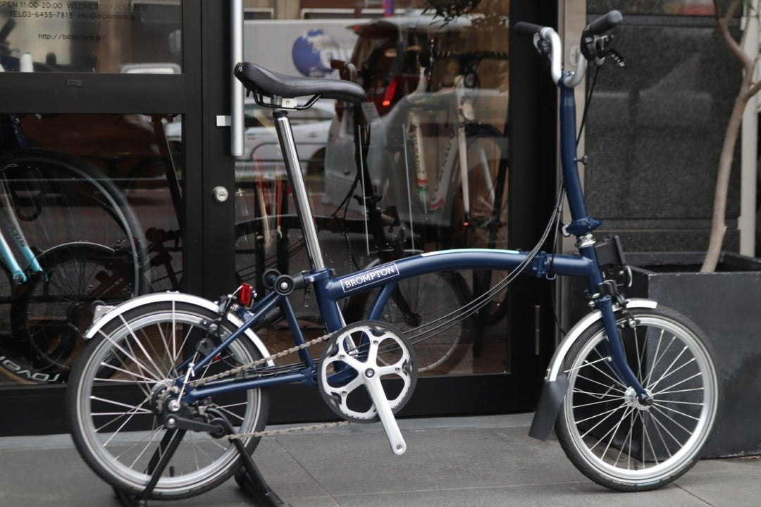 ブロンプトン BROMPTON M6L 2019モデル Tempest Blue ミニベロ 折り畳み小径車 【東京南麻布店】