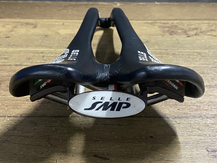KE046 Selle SMP コンポジット Composit サドル ステンレスレール ブラック 130mm