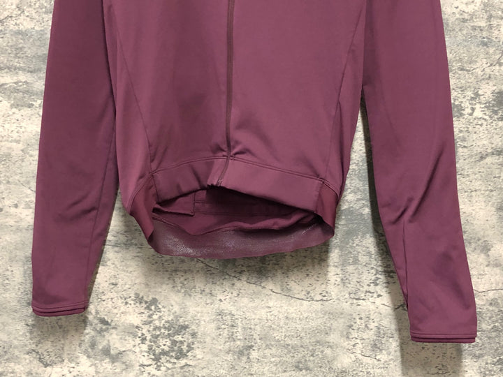 JZ439 ラファ Rapha LONG SLEEVE CORE JERESY 長袖 サイクルジャージ バーガンディ XS