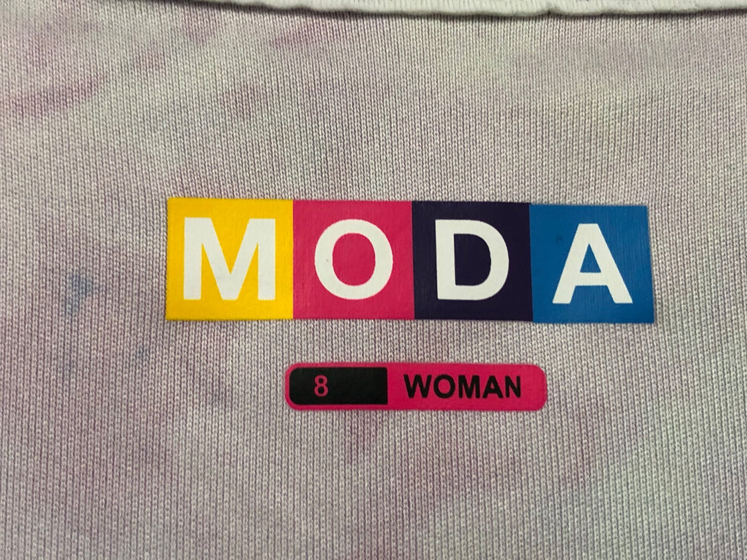 JT020 dhb MODA 半袖サイクルジャージ 8 WOMAN 水色 ほつれあり