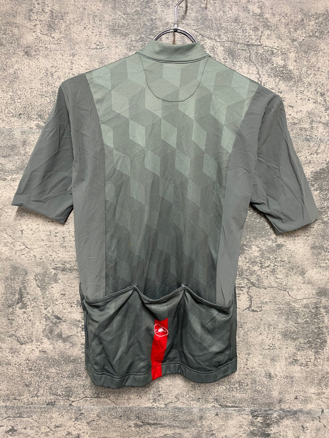 JQ907 カステリ CASTELLI ROSSOCORSA 半袖 サイクルジャージ 緑 M
