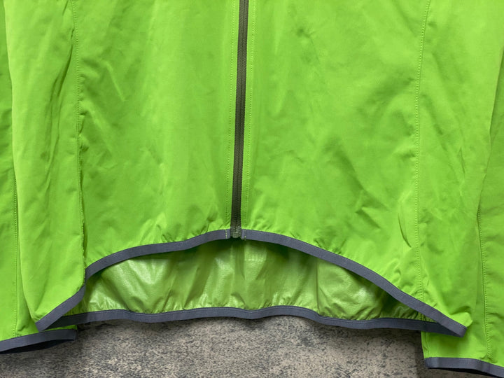 JZ006 シマノ SHIMANO 長袖 サイクルジャケット 黄緑 XL