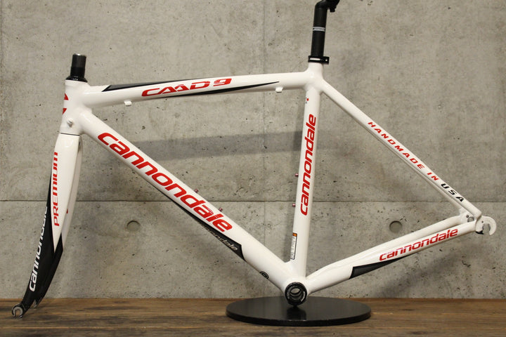キャノンデール CANNONDALE キャド CAAD9 2010モデル 48サイズ アルミ ロードバイク フレームセット 【福岡店】