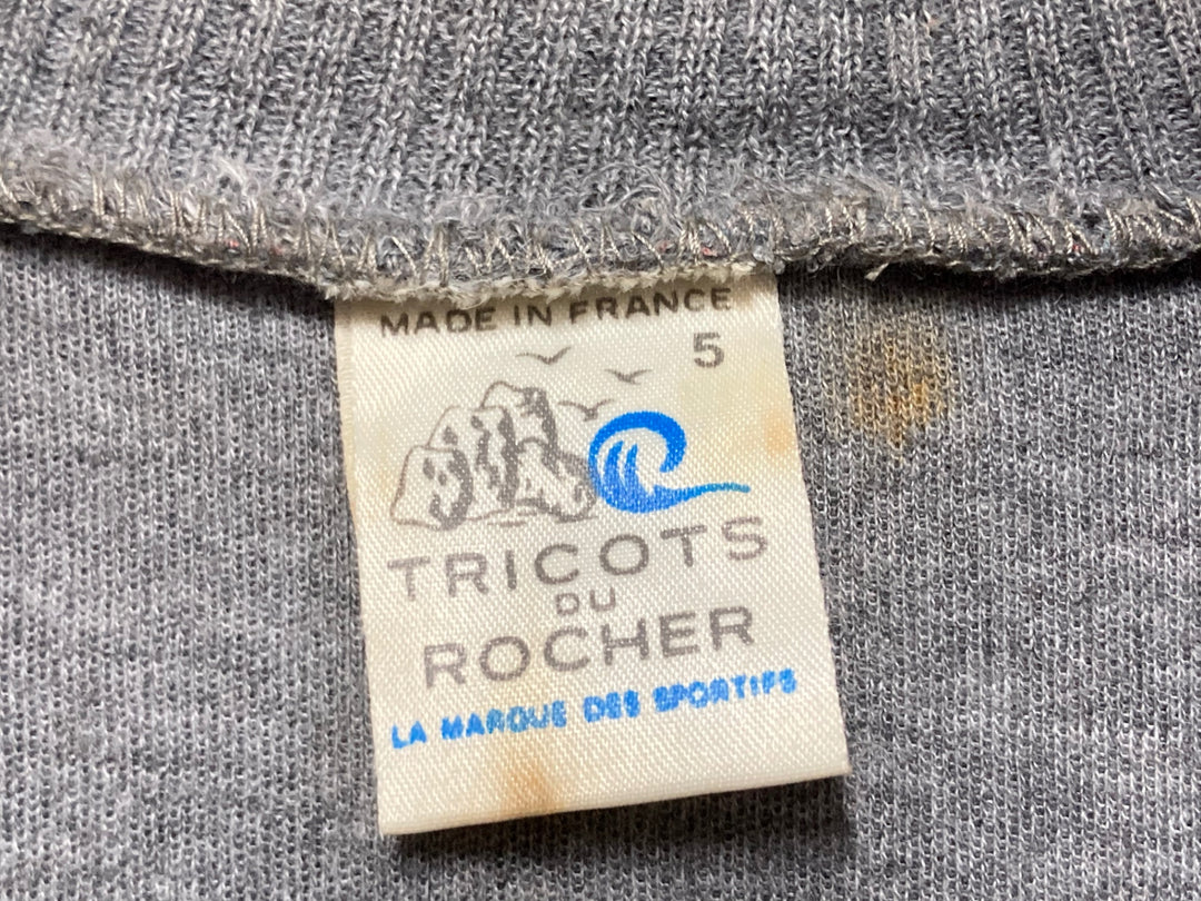 KG364 TRICOTS DU ROCHER 長袖 サイクルジャケット 茶 5 裏起毛