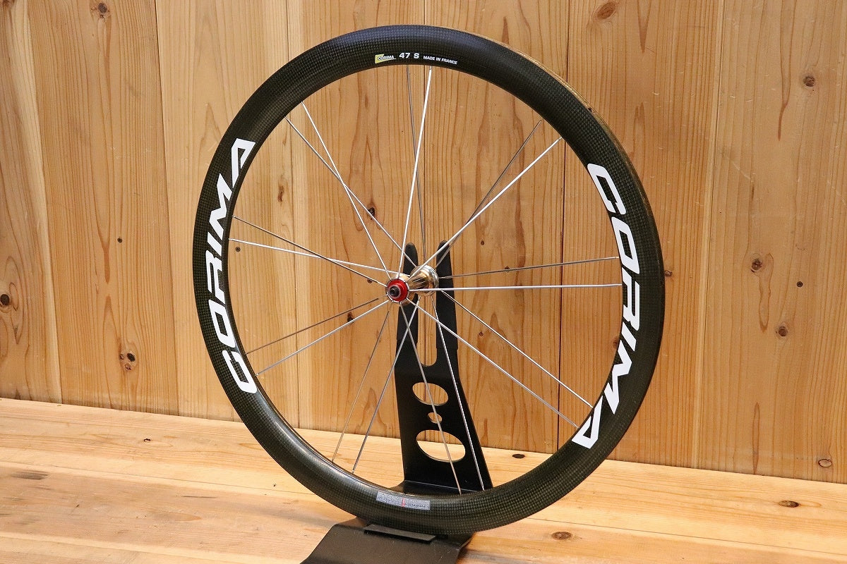 コリマ CORIMA 47 S カーボン チューブラー フロントホイール トラック