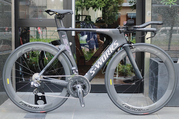 スペシャライズド SPECIALIZED シヴ S-WORKS SHIV TT 2013 Sサイズ シマノ アルテグラ 6870 11S カーボン トライアスロン TTバイク 【東京南麻布店】