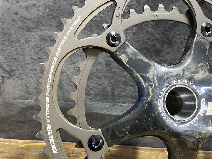 KJ904 カンパニョーロ CAMPAGNOLO RECORD FC9-RE292C クランクセット ウルトラトルク 52/39T 172.5mm 11s