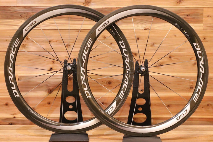 シマノ SHIMANO デュラエース DURA-ACE WH-9000-C50-TU シマノ 11S/12S カーボン チューブラー ロードバイク ホイールセット 【広島店】
