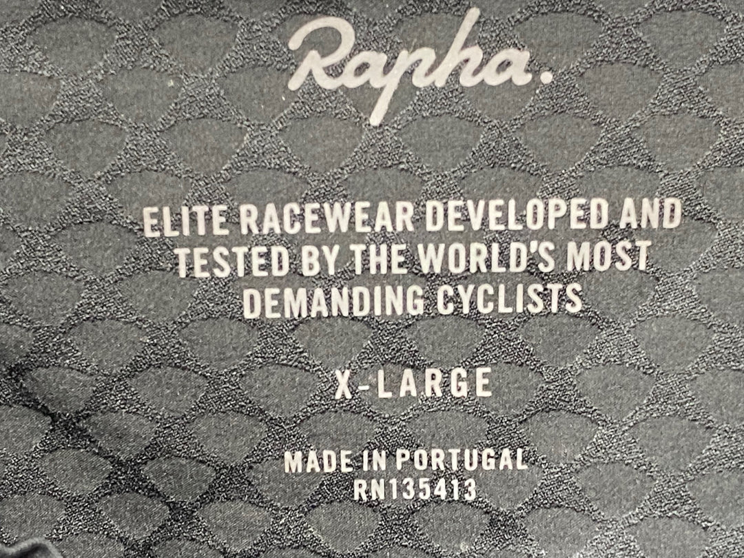 JH254 ラファ Rapha PRO TEAM AERO JERSEY 半袖 サイクルジャージ 黒 XL