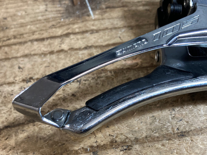 KB565 シマノ SHIMANO 105 FD-R7000 フロントディレイラー シルバー 直付 キャップ欠品