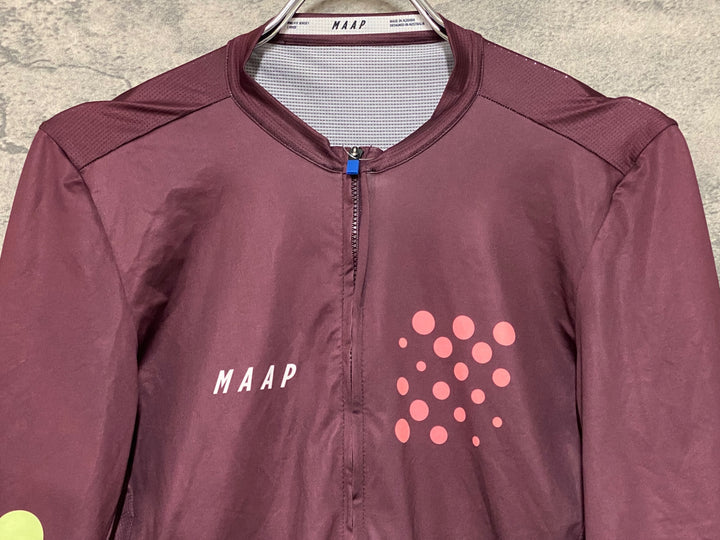 JM951 マープ MAAP PRO FIT JERSEY 半袖 サイクルジャージ ブラウン L