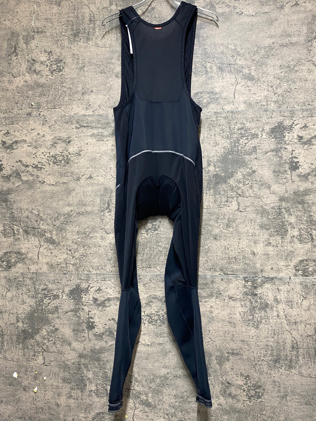 KF154 ボントレガー BONTRAGER ビブタイツ 黒 L 裏起毛 ※擦れ