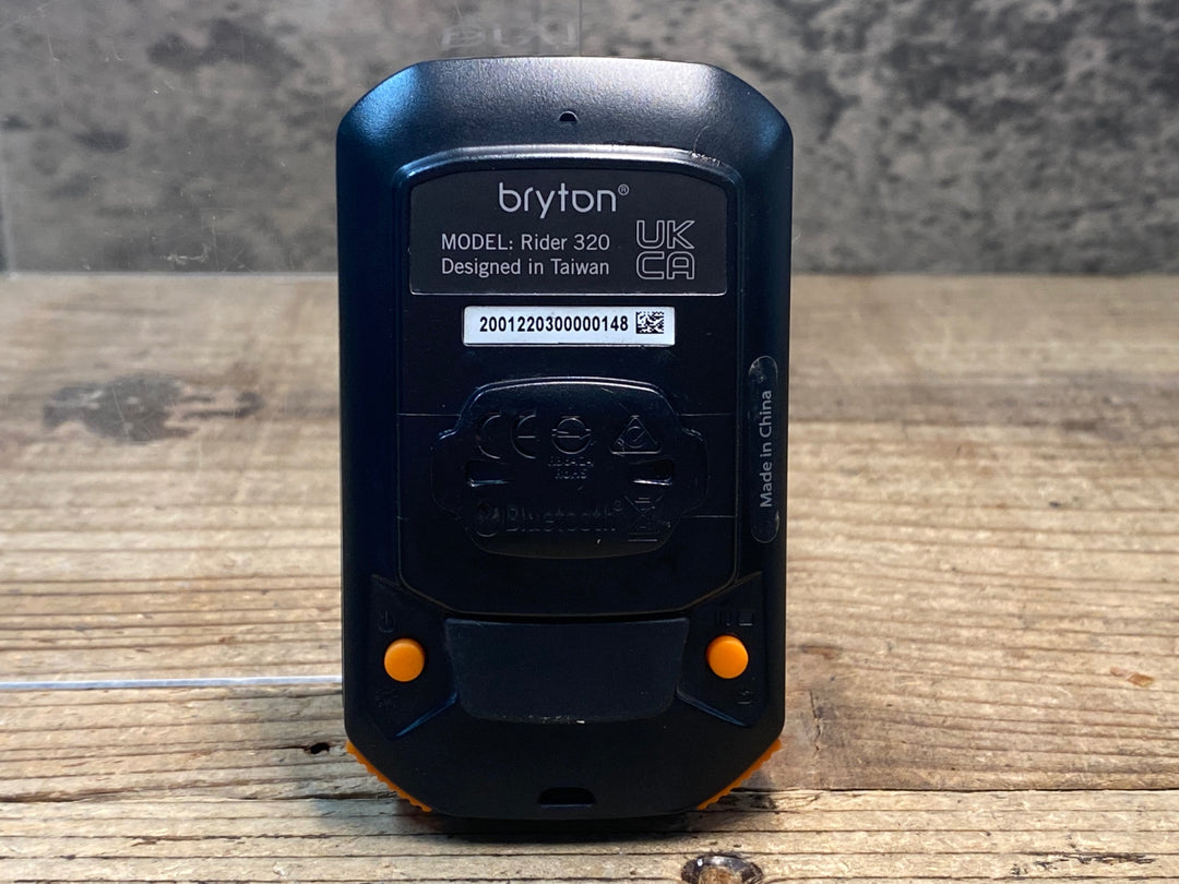 JG587 ブライトン BRYTON RIDER 320 サイクルコンピューター 本体のみ 起動確認済み