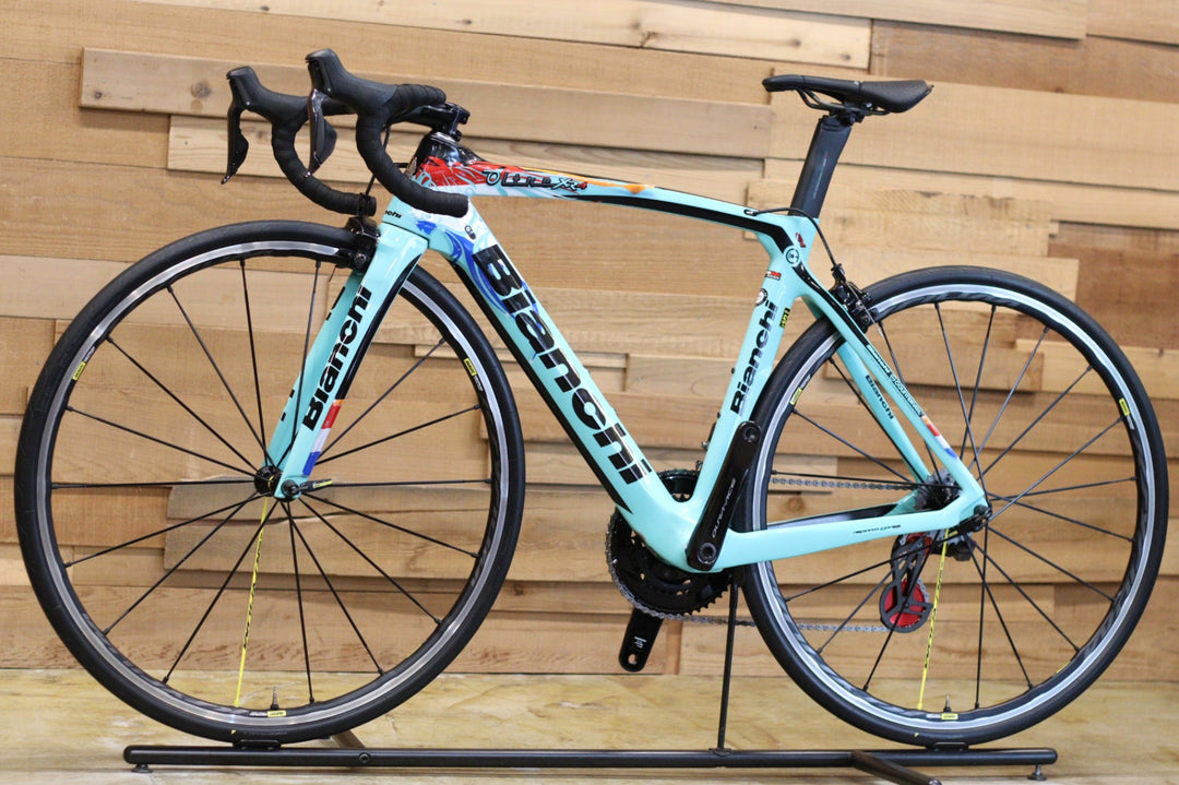 ビアンキ BIANCHI オルトレ OLTRE XR4 2018 オランダチャンピオンカラー シマノ デュラエース R9150 11S Di2 カーボン ロードバイク【立川店】