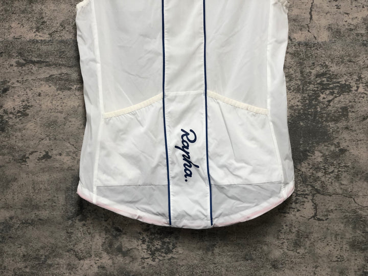 KK714 ラファ Rapha CLASSIC GILET ジレ ベスト 白 S
