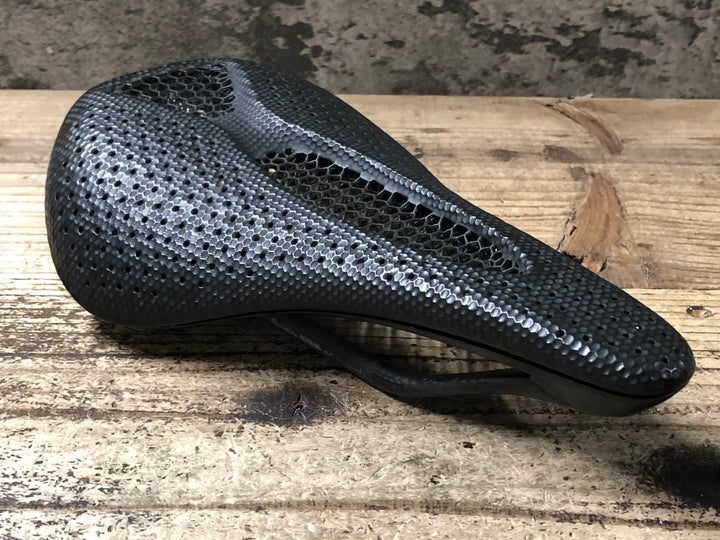 JW415 スペシャライズド SPECIALIZED S-WORKS POWER WITH MIRROR サドル カーボンレール 143mm ※クッション劣化のためジャンク